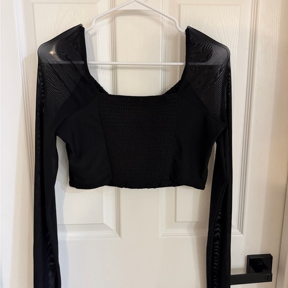 American Eagle Outfitters Black Blouse size M - Picture 7 of 8